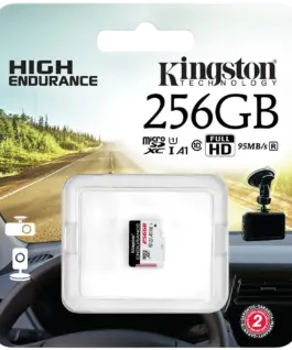 Alternative view от Карта памет Kingston 256GB microSDXC Endurance 95R/45W C10 A1 UHS-I Card Only