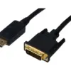 КАБЕЛ DIGITUS - DisplayPort 1.1 to DVI - 20 m - Black - PN AK-340306-020-S