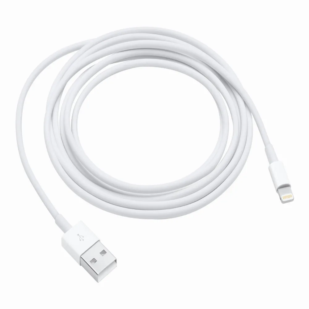 КАБЕЛ USB APPLE - USB to Lightning - 2,0 m - White - PN MD819ZM/A - Image 2