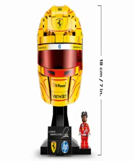 LEGO Editions Scuderia Ferrari HP Lewis Hamilton Helmet