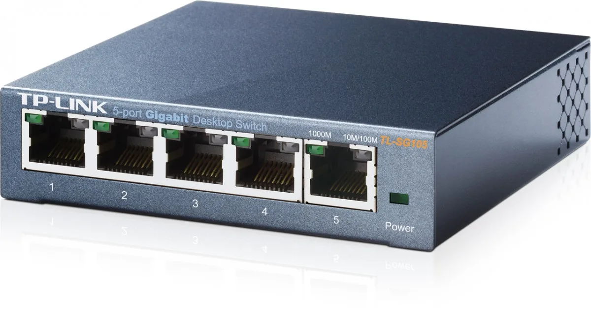 Комутатор TP-Link TL-SG105 5-портов гигабитен - Image 3
