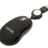 LogiLink Mouse optical USB Mini with retractable кабел