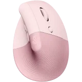 Безжична мишка LOGITECH Lift Bluetooth Vertical Ergonomic Mouse - ROSE/DARK ROSE - Image 5