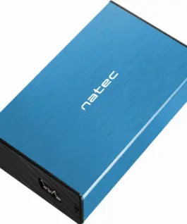 Чекмедже за SSD/HDD 2.5rsquo;rsquo; Natec Rhino Go USB 3.0 син