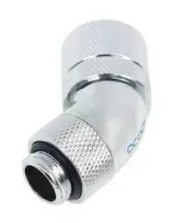 Alternative view от Компресионен фитинг Alphacool HF, 13/10 - G1/4, 45°, Въртящ се, Хром
