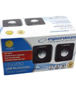 Esperanza SPEAKERS GŁOŚNIKI 2.0 CUBE USB EP111 2x3W