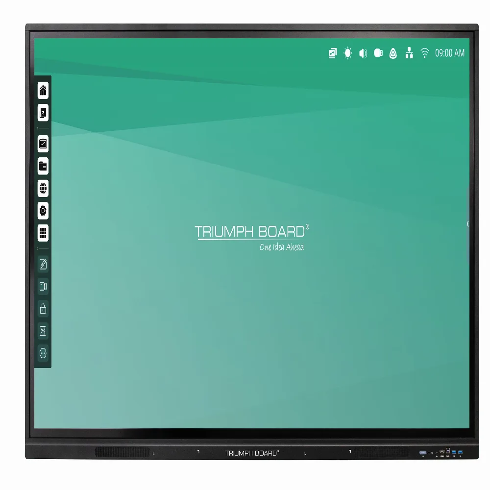 Интерактивен мулти-тъч дисплей TRIUMPH BOARD 86" IFP Черен панел Android