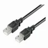 КАБЕЛ MICROCONNECT USB 2.0 - USB-A към USB-A - 01 m - Black - PN USBAA01B