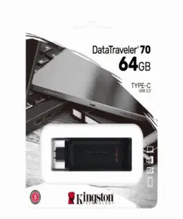 Kingston Pendrive DT70/64GB USB-C 3.2 Gen1
