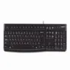 КЛАВИАТУРА LOGITECH K120U US USB - С БДС КИРИЛИЗАЦИЯ   (WITH BDS CYRILLIC) - Black - PN