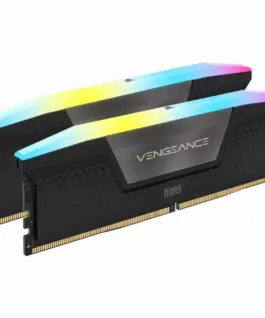 Alternative view от Памет за компютър Corsair Vengeance Black RGB 32GB(2x16GB) DDR5 PC5-41600 5200MHz CL40 CMH32GX5M2B5200C40