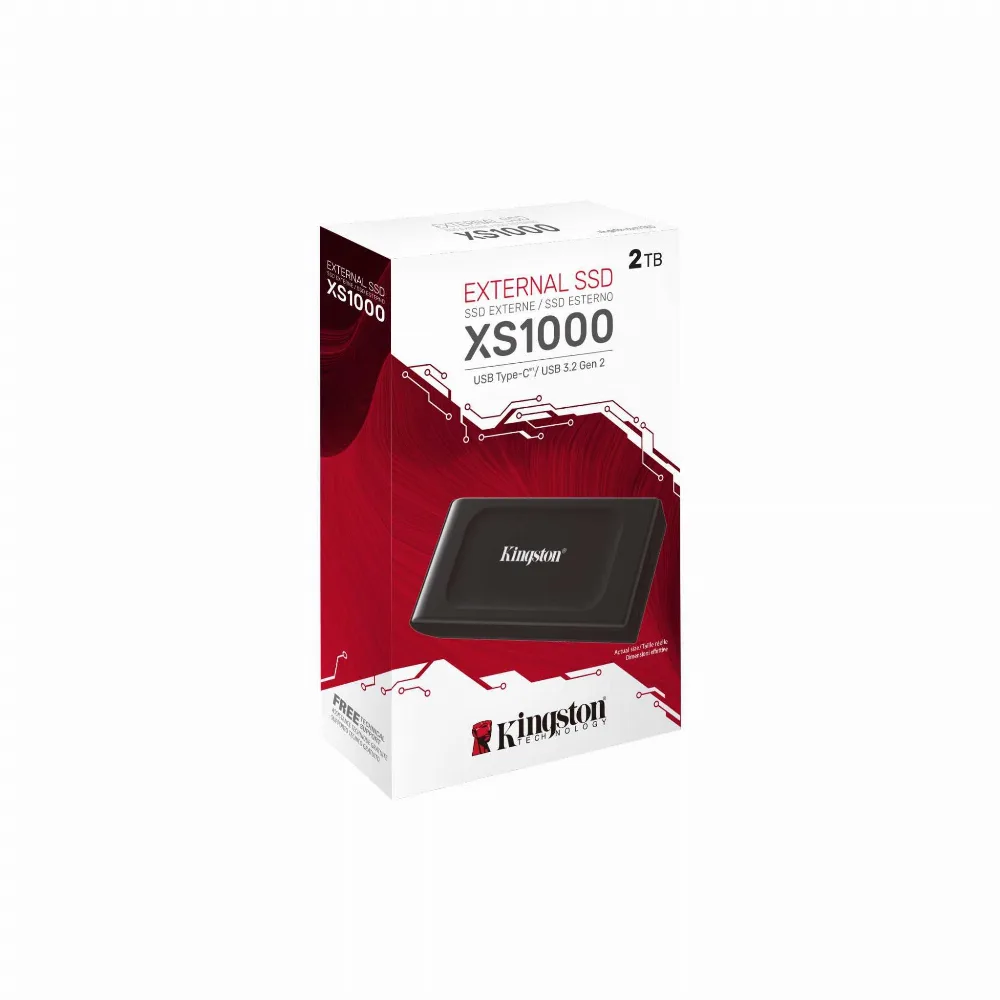 Външен SSD диск Kingston XS1000, 2TB - Image 3