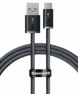 Кабел Baseus CALD000616 Dynamic Series USB Type A към USB Type C 100W 1м сив