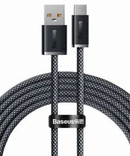 Кабел Baseus CALD000716 Dynamic Series USB Type A към USB Type C 100W 2м сив