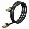 Мрежов кабел Baseus WKJS010301 Speed CAT7 RJ45 10Gbps 2m черен