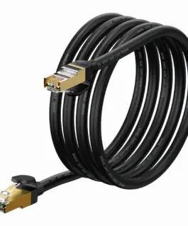Мрежов кабел Baseus WKJS010301 Speed CAT7 RJ45 10Gbps 2m черен