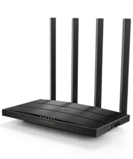 Alternative view от Безжичен рутер TP-Link Archer C6U AC1200, 2.4/5 GHz, 300 - 867Mbps, 10/100/1000