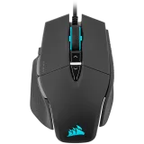 Геймърска мишка CORSAIR M65 RGB ULTRA, Backlit RGB LED, Optical, Silver ALU, Black - Image 5