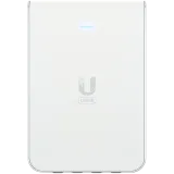 Точка за достъп UBIQUITI U6 Enterprise In-Wall, 10 spatial streams, 115 m² (1,250 ft²) coverage, 600+ connected devices, Powered using PoE+/PoE++, (4) GbE ports with (1) PoE output, 2.5 GbE uplink. - Image 4
