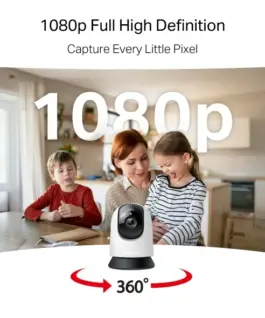 Домашна камера Wi-Fi Pan/Tilt Mercusys MC200 - Image 3
