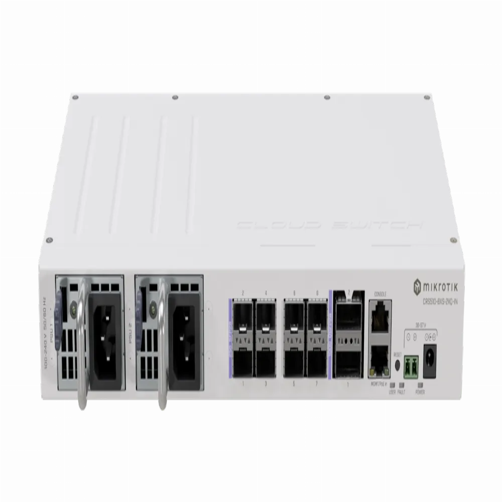 MikroTik Switch 8 xSFP28 CRS510-8XS-2XQ-IN - Image 4