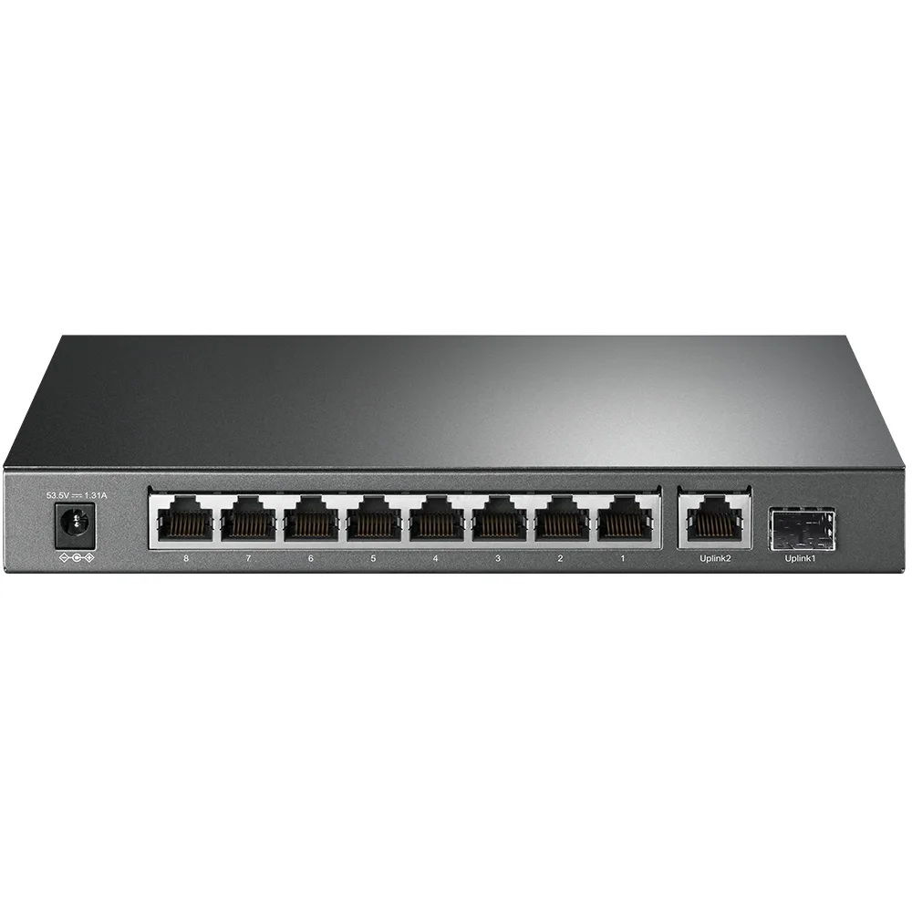 10-портов гигабитен настолен комутатор TP-Link TL-SG1210P с 8-PoE+ порта - Image 5