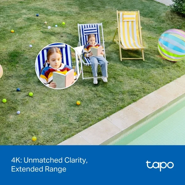 Външна охранителна камера TP-Link Tapo C560WS 4K 8MP панорамна - Image 3