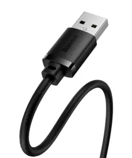 Удължителен кабел Baseus AirJoy Series USB 3.0 мъжки към женски 1м B00631103111-00 - черен - Image 4