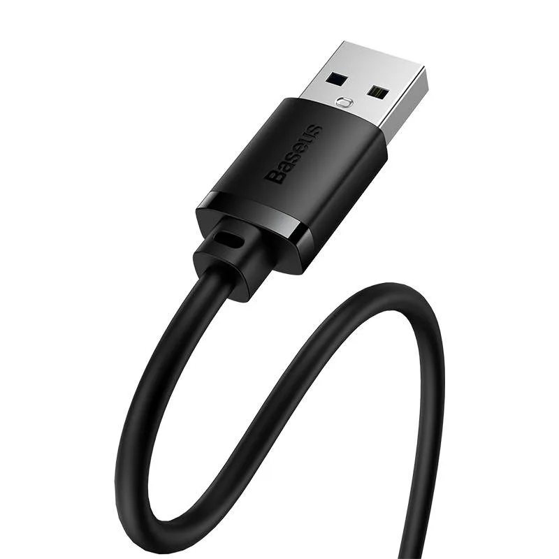 Удължителен кабел Baseus AirJoy Series USB 3.0 мъжки към женски 1м B00631103111-00 - черен - Image 4