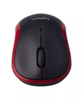 МИШКА LOGITECH M185 – Wireless / Безжична – Red – PN