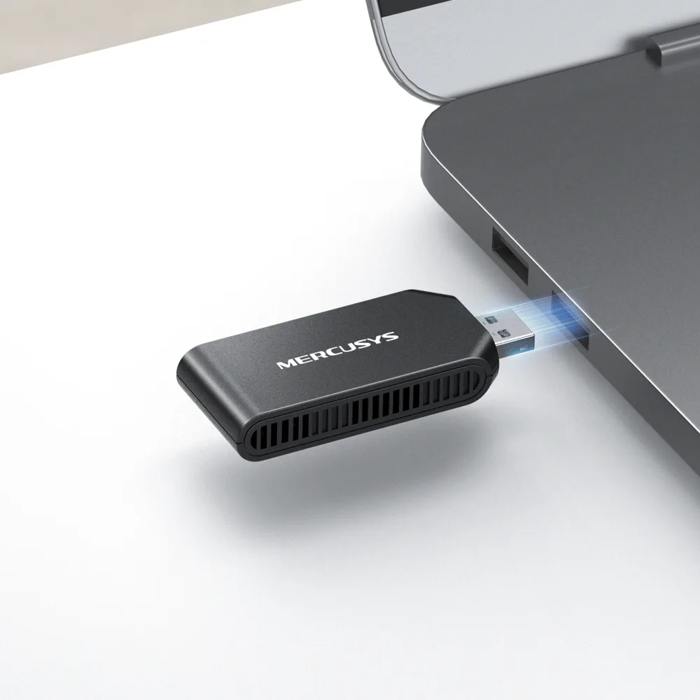 Безжичен USB адаптер Mercusys MA70XM Wi-Fi 6 AX1800 - Image 3