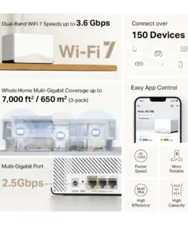 Безжична Wi-fi 7 Mesh система Mercusys Halo H27BE