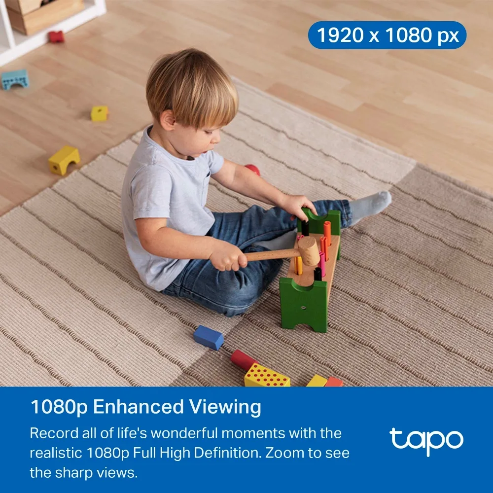 Wi-Fi Pan/Tilt камера за наблюдение TP-Link Tapo C201 - Image 3