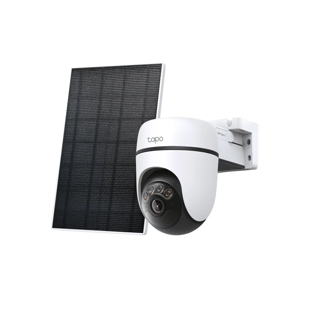 Комплект охранителна камера със слънчев панел, Pan/Tilt TP-Link Tapo C630 KIT - Image 2