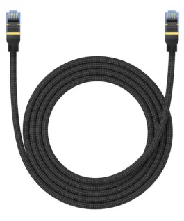 Alternative view от Мрежов кабел Baseus RJ45, Cat.7, 10Gbps, 2 м B0013320B111-03 - черен