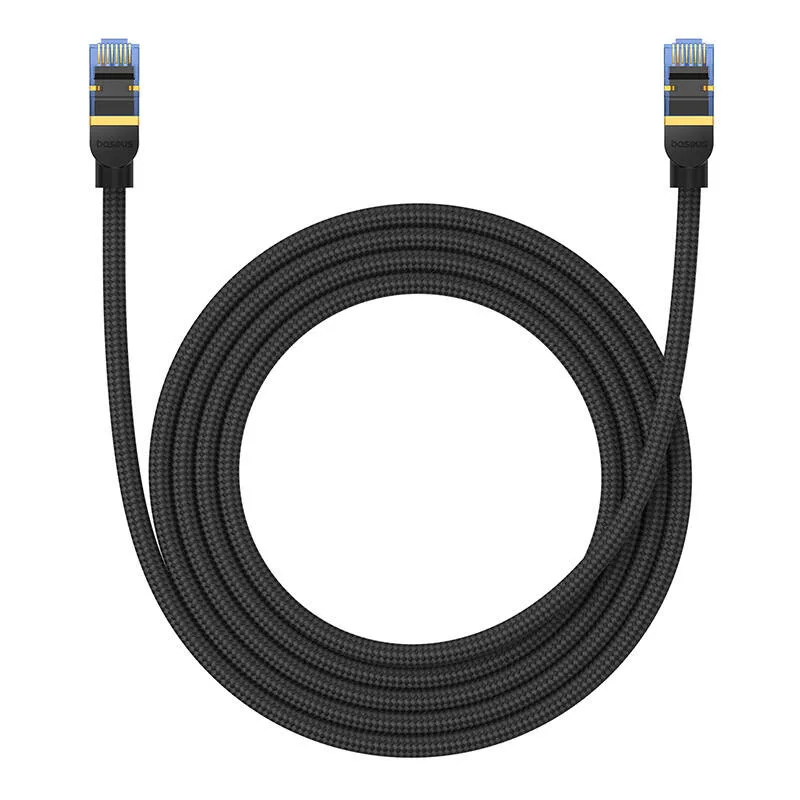 Мрежов кабел Baseus RJ45, Cat.7, 10Gbps, 2 м B0013320B111-03 - черен - Image 2