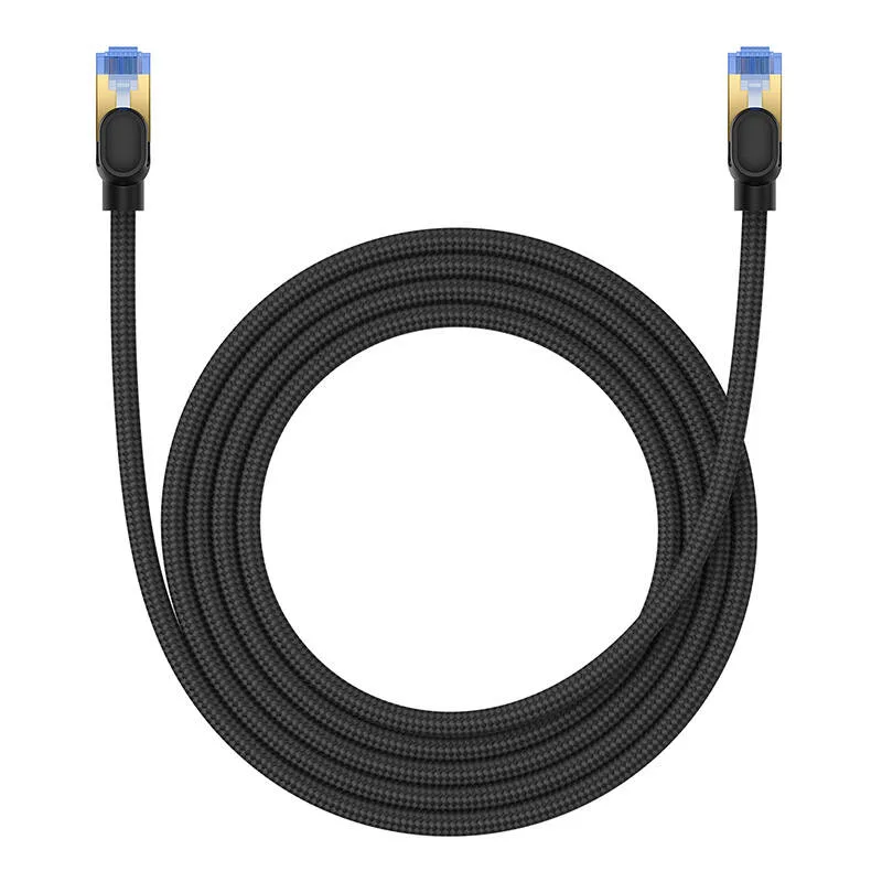 Мрежов кабел Baseus RJ45, Cat.7, 10Gbps, 2 м B0013320B111-03 - черен - Image 3