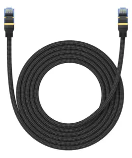 Alternative view от Мрежов кабел Baseus RJ45, Cat.7, 10Gbps, 3 м B0013320B111-04 - черен