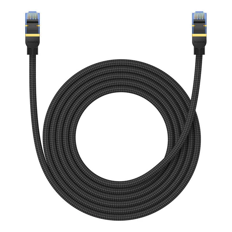 Мрежов кабел Baseus RJ45, Cat.7, 10Gbps, 3 м B0013320B111-04 - черен - Image 2