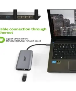 ДОКИНГ СТАНЦИЯ ACER – Silver – PN HP.DSCAB.009