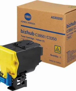 Тонер касета за Konica Minolta bizhub C3350/C3850/C3850FS - Toner - TNP48Y (TNP-48Y) / A5X0250 - Yellow - PN
