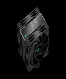 DeepCool охладител CPU Cooler AK400 Zero Dark Plus – Dual-Fan –