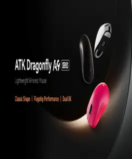 ATK професионална геймърска мишка Wireless Gaming Mouse A9 2.0 Tri-mode Nearlink – 1K