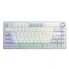 Aula геймърска механична клавиатура Wireless Gaming Mechanical Keyboard F75 - Reaper Switch [Linear] (English US) Purple Beige