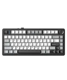 Aula геймърска механична клавиатура Wireless Gaming Mechanical Keyboard F75HE - Black King Magnetic Switch [Linear] (English US) Black