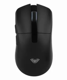 Alternative view от Aula професионална геймърска мишка Wireless Gaming Mouse SC590 PRO - Smart Display, Black