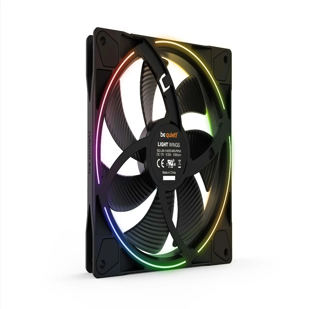be quiet! вентилатор Fan 140mm - LIGHT WINGS PWM - Image 4