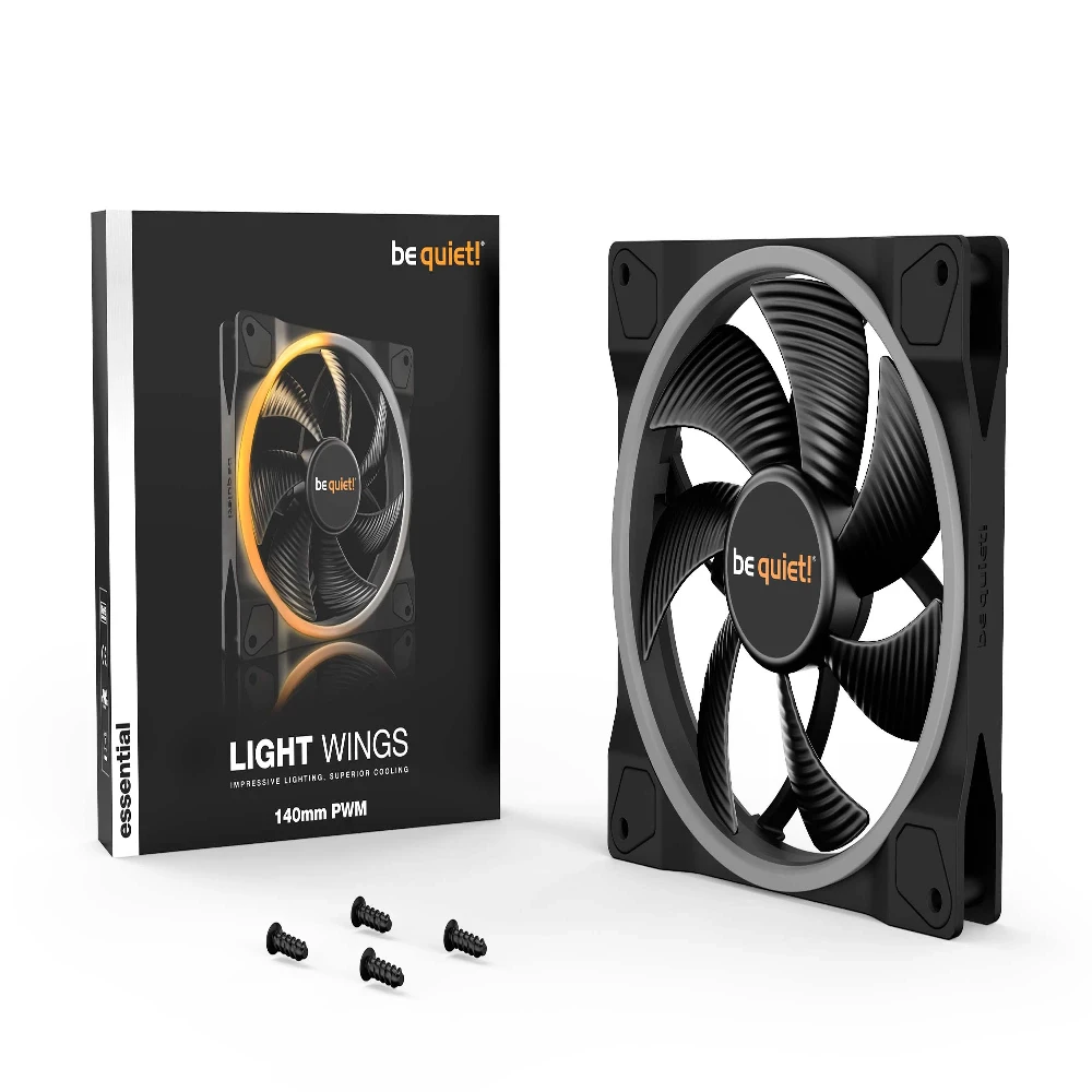 be quiet! вентилатор Fan 140mm - LIGHT WINGS PWM - Image 5