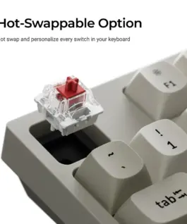 Геймърска Механична клавиатура Keychron C1 Pro 8K QMK - Super Banana Switch - Image 3