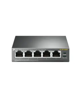 5-портов 10/100Mbps комутатор TP-Link TL-SF1005P с 4-PoE+ порта